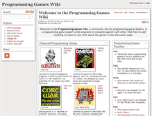 Tablet Screenshot of programminggames.org